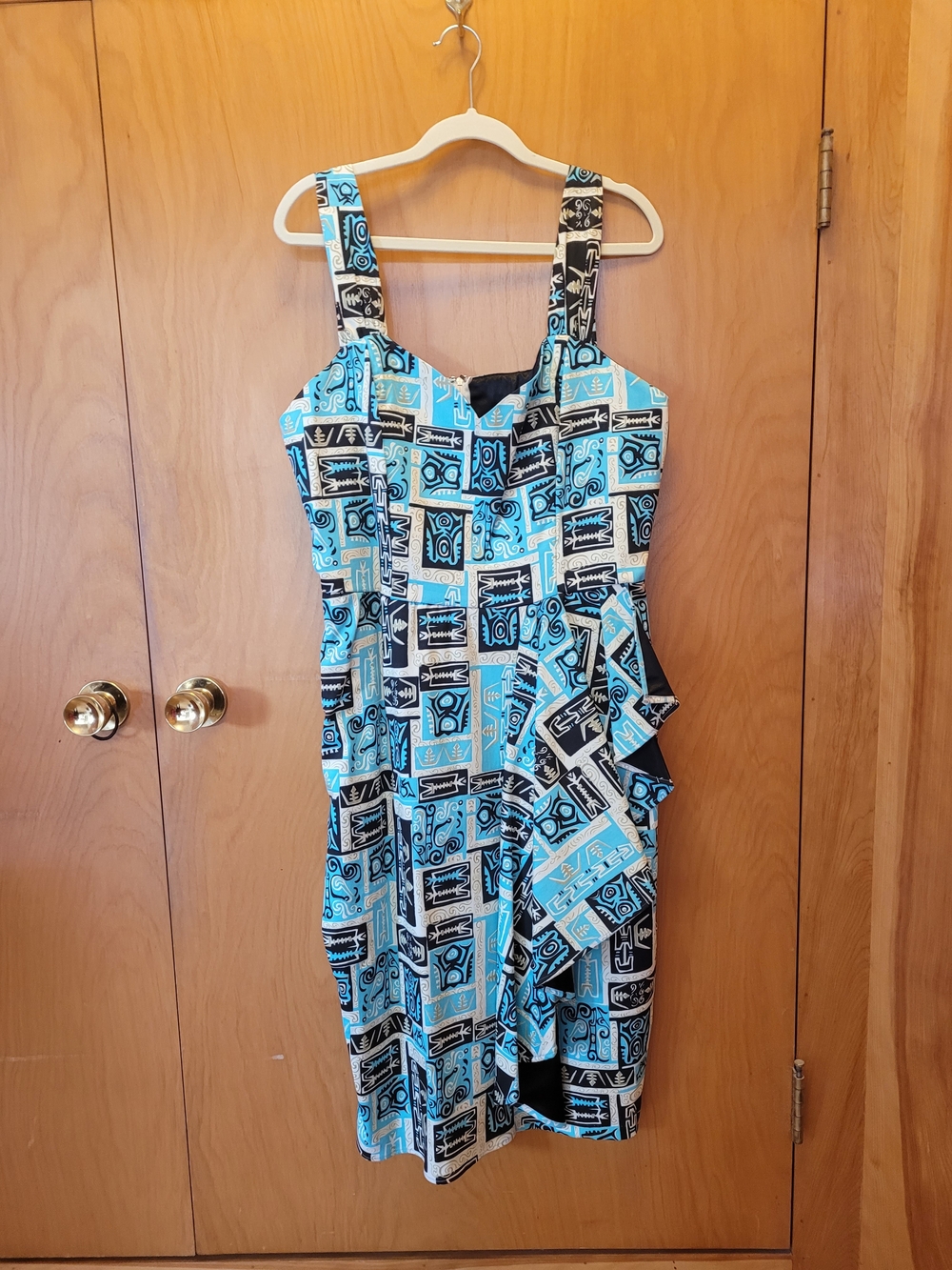 PinUp Girl Clothing Sir Charles Pheonix Tiki Dress - Picture 3 of 9